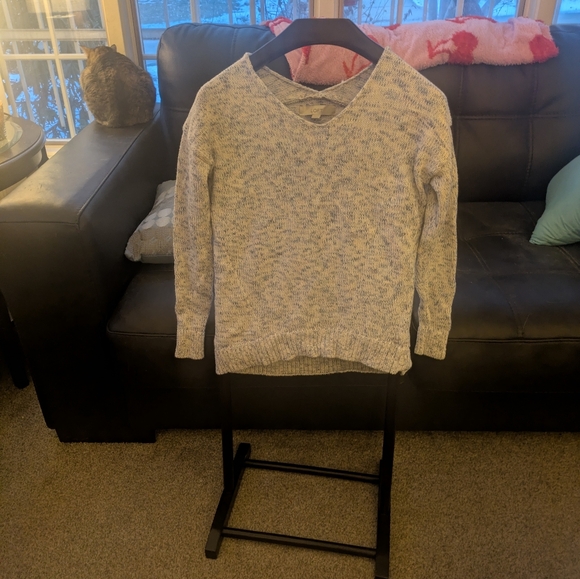 Blue Patterned Sweater - Picture 3 of 7